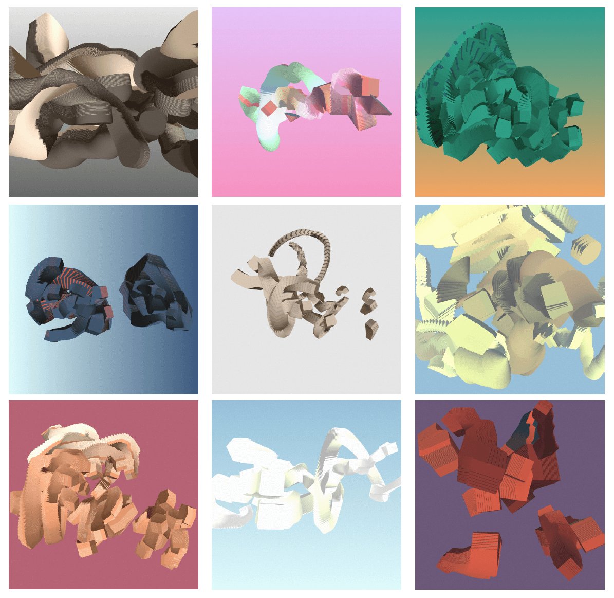 Smearing Sculpture Creator