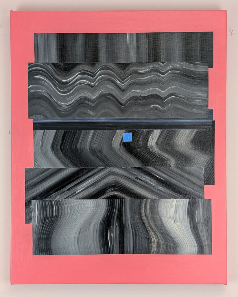 Self Portrait, in an apron